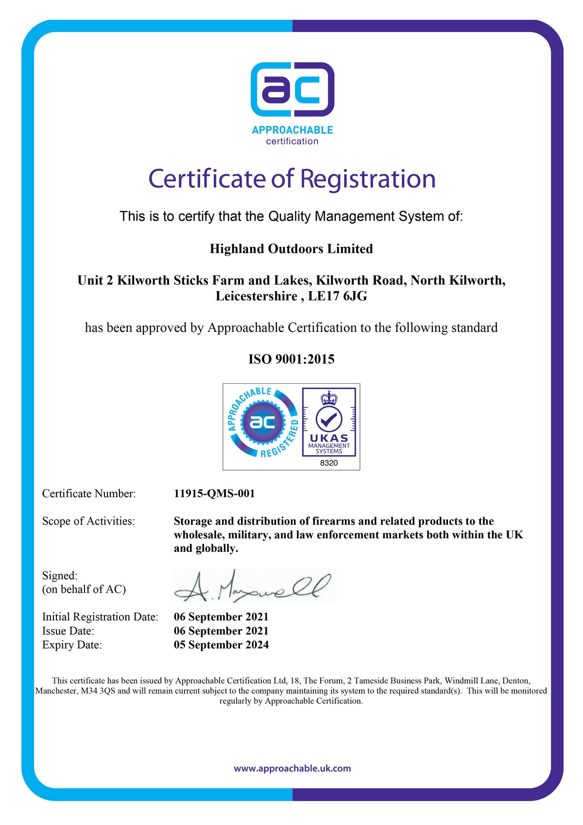 Approachable Certification Associate Certification